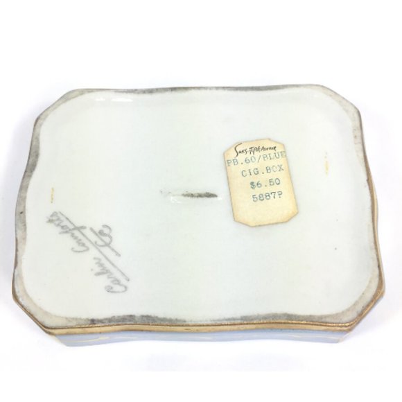 Vintage Carlin Comforts Signed Cigarette Box 1930s - Picture 4 of 9